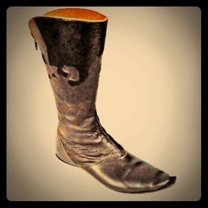 CYDWOQ  mid calf calf hair boots